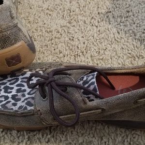 Driving shoes western cheetah